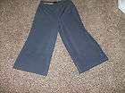 Preowned Newport News Shape FX Womens S/P Gray Capris Hold You In