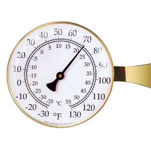  CONANT CUSTOM BRASS, LARGE DIAL THERMOMETER BRASS, Part No 