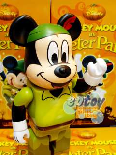Medicom 400% Bearbrick Mickey Mouse as Peter Pan  