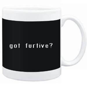  Mug Black  Got furtive?  Adjetives