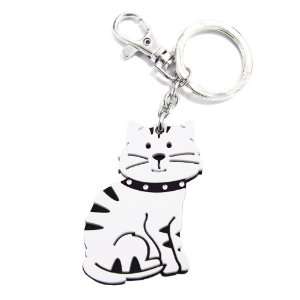  Love Your Breed Acrylic Keychain, Tabby Cat