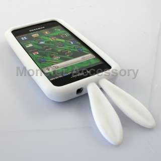White Bunny Soft Skin Case Cover Samsung Galaxy S i9000  
