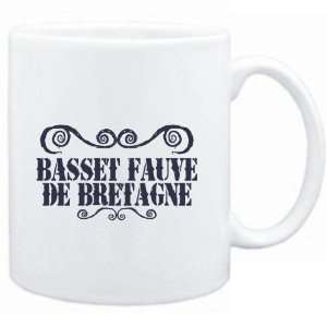 Mug White  Basset Fauve De Bretagne   ORNAMENTS / URBAN STYLE  Dogs 