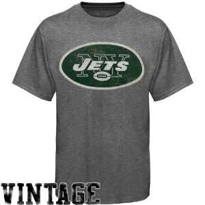  NFL Junk Food New York Jets Vintage Crew Premium T Shirt 