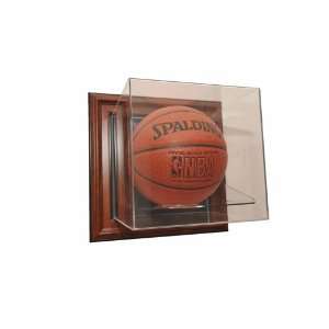 Basketball Case Up Display Case (Wood Frame)  Sports 