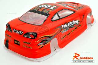 18 Hpr Racing Painted RC Car Body (Red)  