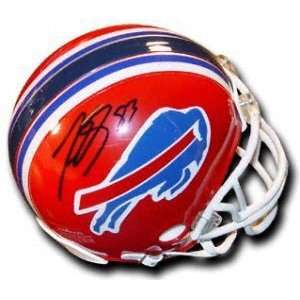 Lee Evans Autographed Mini Helmet Buffalo Bills Hand Signed Mini 