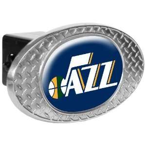  Utah Jazz Metal Diamond Plate Trailer Hitch Cover Sports 