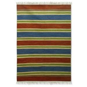  Wool rug, Bold India (4x6)