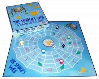 SPIDERS WEB Logical Strategy BOARD Game Educational  