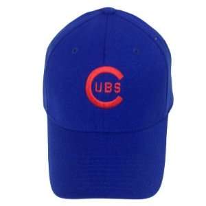  CHICAGO CUBS ROYAL FLEX FIT HAT CAP SMALL MEDIUM