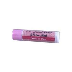  2 in 1 Pretty in Pink Lipstick/Creme Blush Beauty