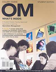 OM by Collier, David A. Collier, Evans, James R. Evans 2008, Other 
