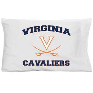  Virginia Cavaliers White Traditional Pillow Case Sports 