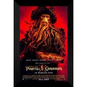  Pirates of the Caribbean End 27x40 FRAMED Movie Poster 