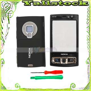Full Housing Case Cover +Keypad For Nokia N95 8GB Black  