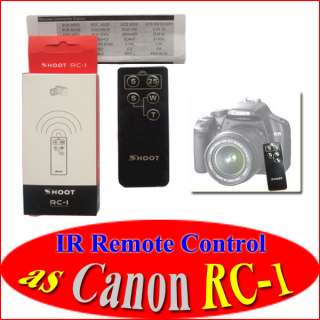 IR Remote Control Canon PowerShot G6 G5 G3 G2 G1 RC 1  