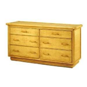 White Craft M706006 Town and Country II Six Drawer Dresser M706006 