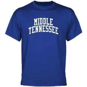  Middle Tennessee State Blue Raiders Basic Arch T Shirt 