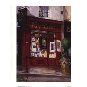 Le Livre Ouvert, Paris by George Botich 6x8  Kitchen 