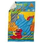 Sesame Street ABC 123 Plush Toddler Blanket