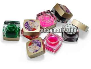 30PCS glitter Gel Nail Art Professional Translucent UV GEL color gel 