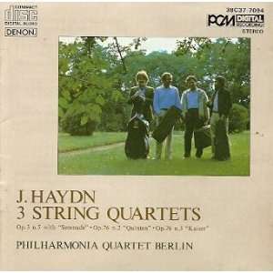  J. Haydn 3 String Quartets Op.3 n. 5 with Serenade Op 
