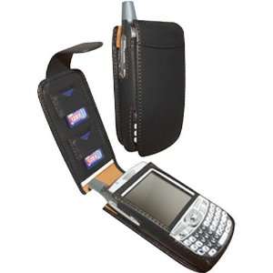  Pielframa Leather Case for Palm Treo700W ( Black ) Cell 