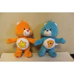  Care Bears Champ and Laugh a lot Cuddle Pair Everything 