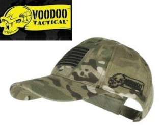 VooDoo Tactical BASEBALL BALL CAP HAT+USA FLAG MULTICAM  
