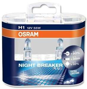 US DISTRIBUTOR   OSRAM Night Breaker PLUS/NightBreaker PLUS H1  