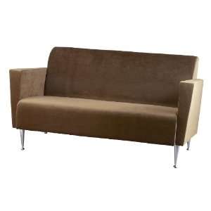   Memphis Sofa/Loveseat   Olive Brown Velvet Finish