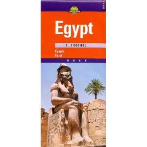  Egypt Map (9789633529409) Cartographia Books