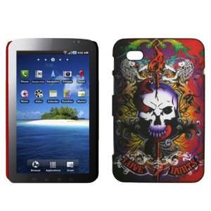 Love Hurts Skull Design Rubberized Stealth Back Snap On Cover Case for 