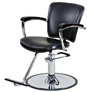  Reynolds Styling Chair with Dark Wood Arms Beauty
