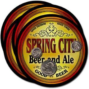  Spring City , TN Beer & Ale Coasters   4pk Everything 