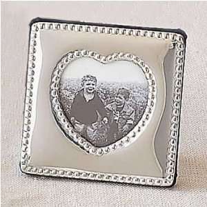  Sterling Heart Frame 5x5  Plain