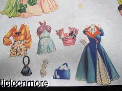 VINTAGE PAPER DOLL DRESS UP PLAY SET ESTHER WILLIAMS SWIMMER HOLLYWOOD 