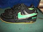 MENS Nike Air AF1 9.5 Jamaica Black green sneakers