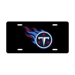  Tennessee Titans Laser Cut Flame License Plate Sports 
