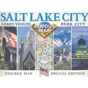  Salt Lake City, UT PopOut Double Edition (Popout Map S 