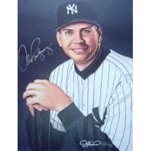  Alex Rodriguez New York Yankees 16x20 Autographed Giclee 