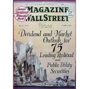 The Magazine of Wall Street February 11th, 1928 C. G 
