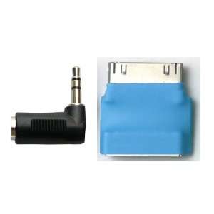   30 pin Extender for iPod, Nano, iPhone, Docks, Color Blue Electronics