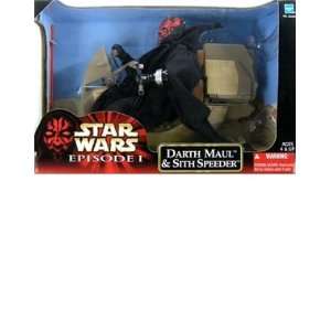  Darth Maul with Sith Speeder 12in Collectors Figure Toys & Games