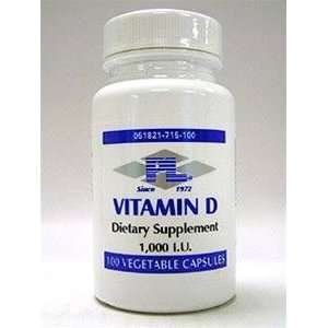  Progressive Labs   Vitamin D 1,000IU 100c Health 