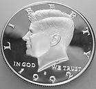 1992 S Gem Proof 90% Silver Kennedy Half Dollar US Coin