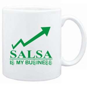  Mug White  Salsa  IS MY BUSINESS  Sports Sports 