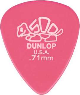 Bag of 12 Dunlop Delrin 500 Picks   .71 mm  