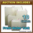 10 GALLON Fresh Water Tank   Cargo Trailer Concession Camper Gal   FDA 
